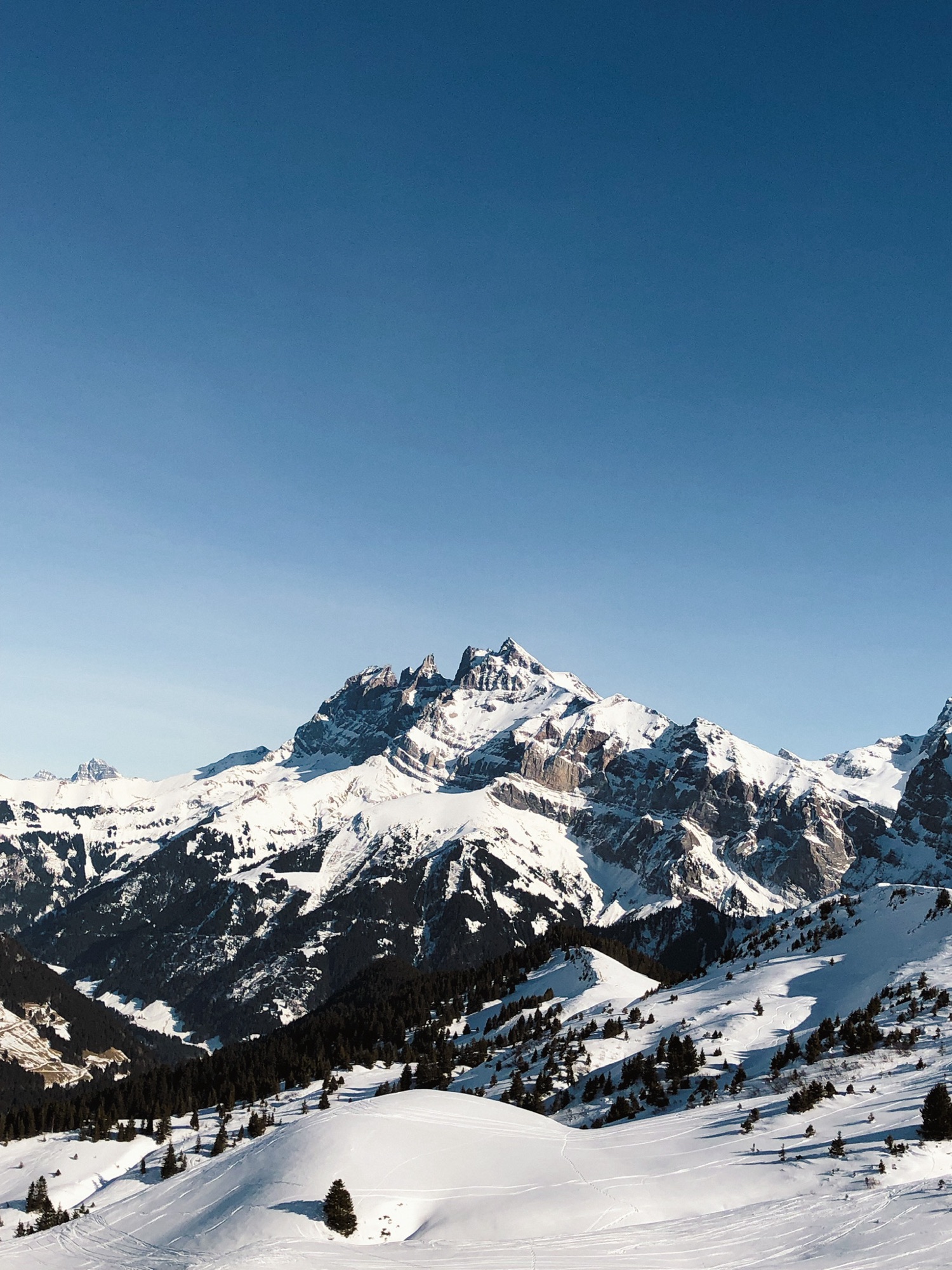 Rando Hivernale : le lac des Mines d’Or, Samoëns